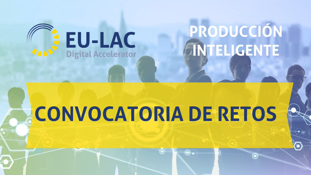 📢 ✨COVOCATORIA DE RETOS
¿Eres una #empresa en la #UE o #ALC? Te invitamos a identificar retos para #digitalizar tus procesos productivos a través de la #InnovaciónAbierta.

Nuestra metodología te ofrecerá beneficios y oportunidades.
Info👇
eulacdigitalaccelerator.com/2023/09/07/el-…
¡Contáctanos!