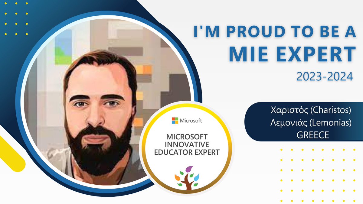 harilemon2's tweet photo. 🎉So happy to be selected for 4th consecutive year to part of the programme !!!🎉
#Microsoft #MicrosoftEdu #MIEExpert #MIEExperts https://t.co/xB4lIh8PKL