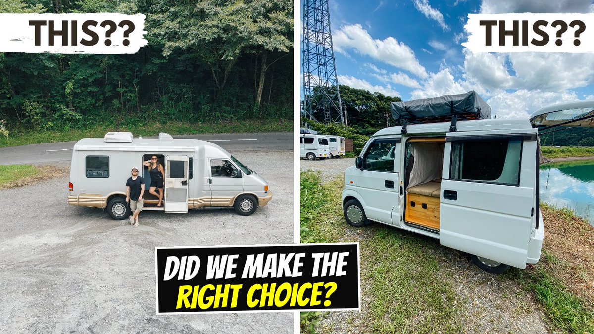 youtu.be/AvqxpjQyMQI?si…
Part Two of Van Life in Japan is now LIVE! There is a lot to consider when living in a van 😂 and we still can’t land on which is the best way…. 
#vanlife #campervan #livinginavan #vanlifejapan #vanlifeeurope #vanlikeuk #travel #thursdayvibes