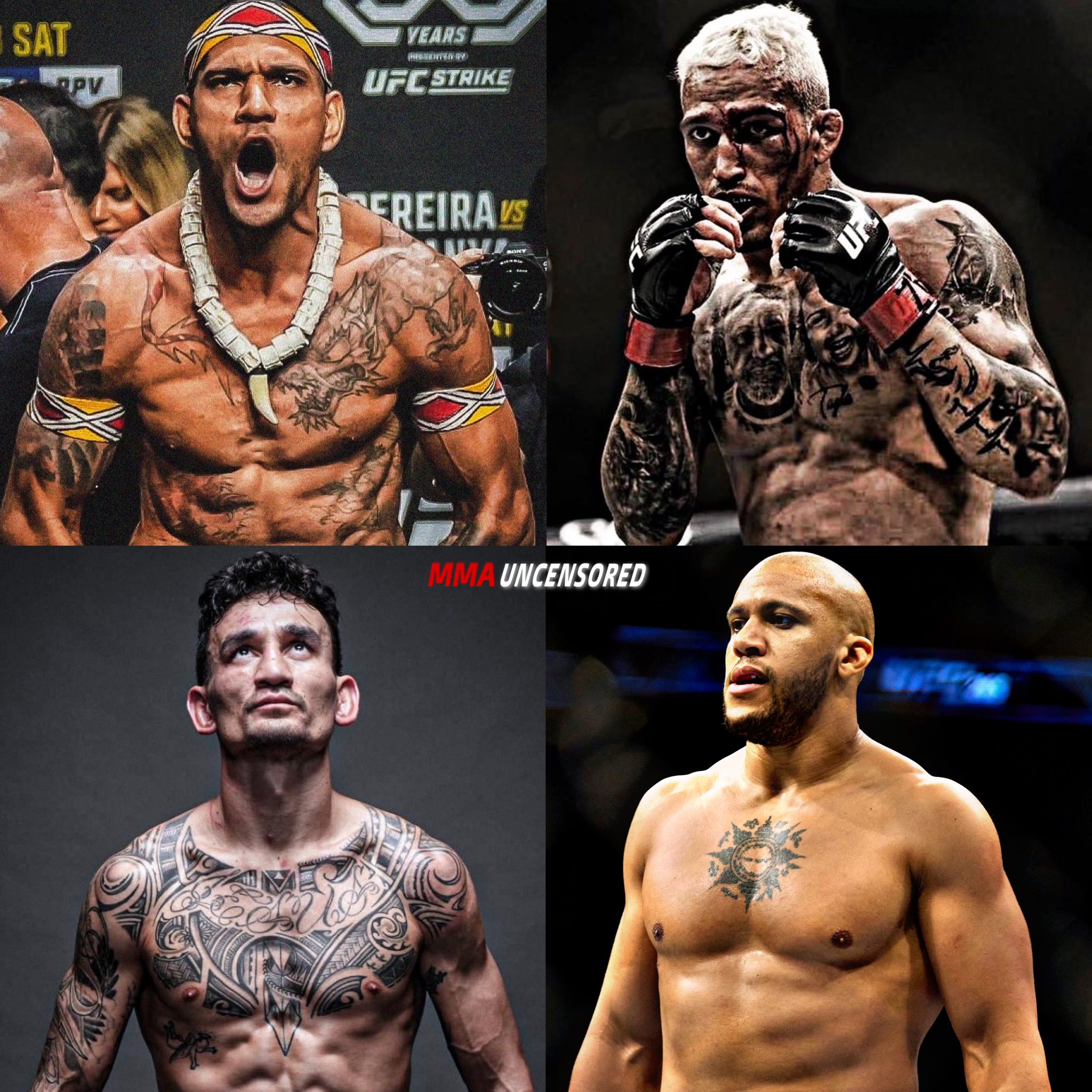 Don't Know if I Like This” – UFC World Reacts to Charles Oliveira's New  Tattoo - EssentiallySports