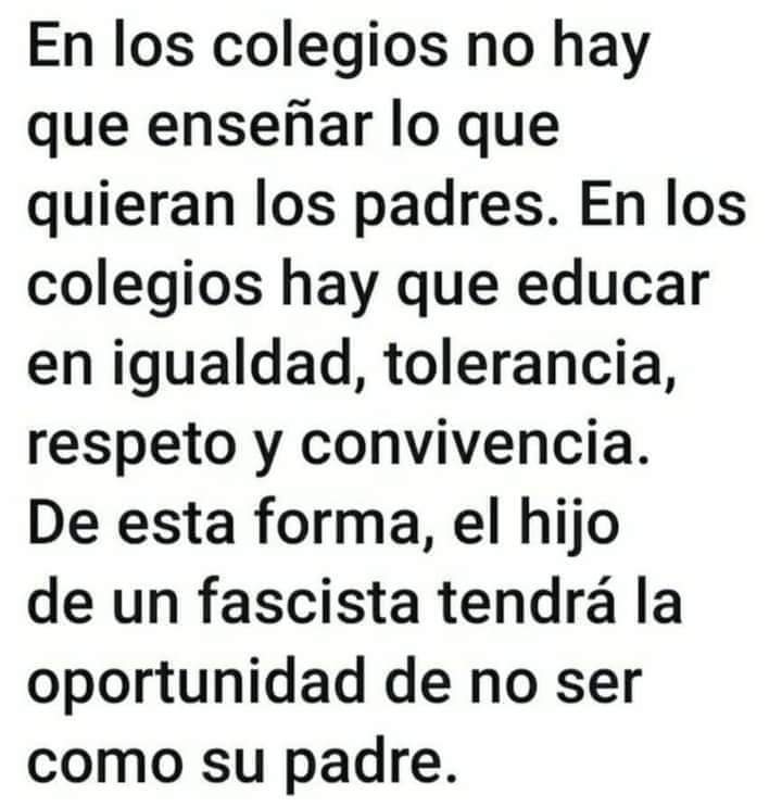 Así de claro y sencillo, y punto pelota
