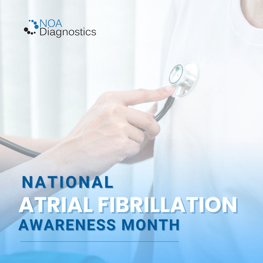 Did you know? Over 6 million people in the US are affected by Atrial Fibrillation. This National AFib Awareness Month, 💓 let's spread knowledge and promote heart health.

#AFibAwareness #HealthyHeart #NoaDiagnostics