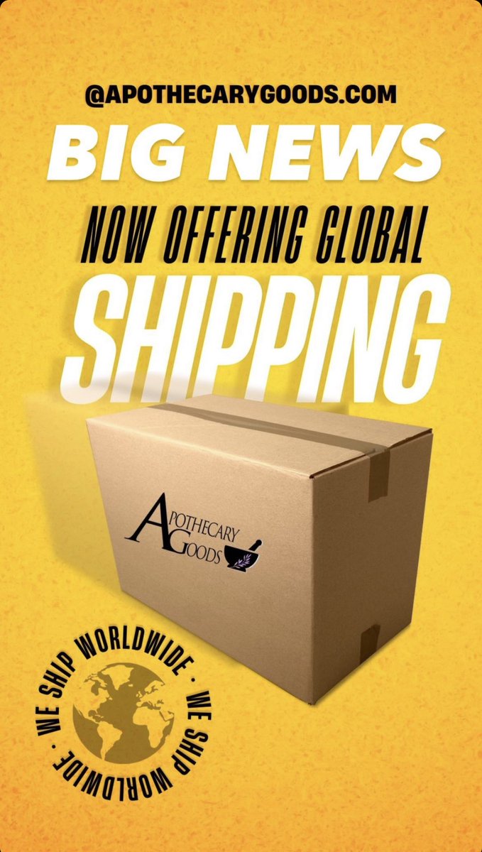 🎉🎉🎉

ApothecaryGoods.com