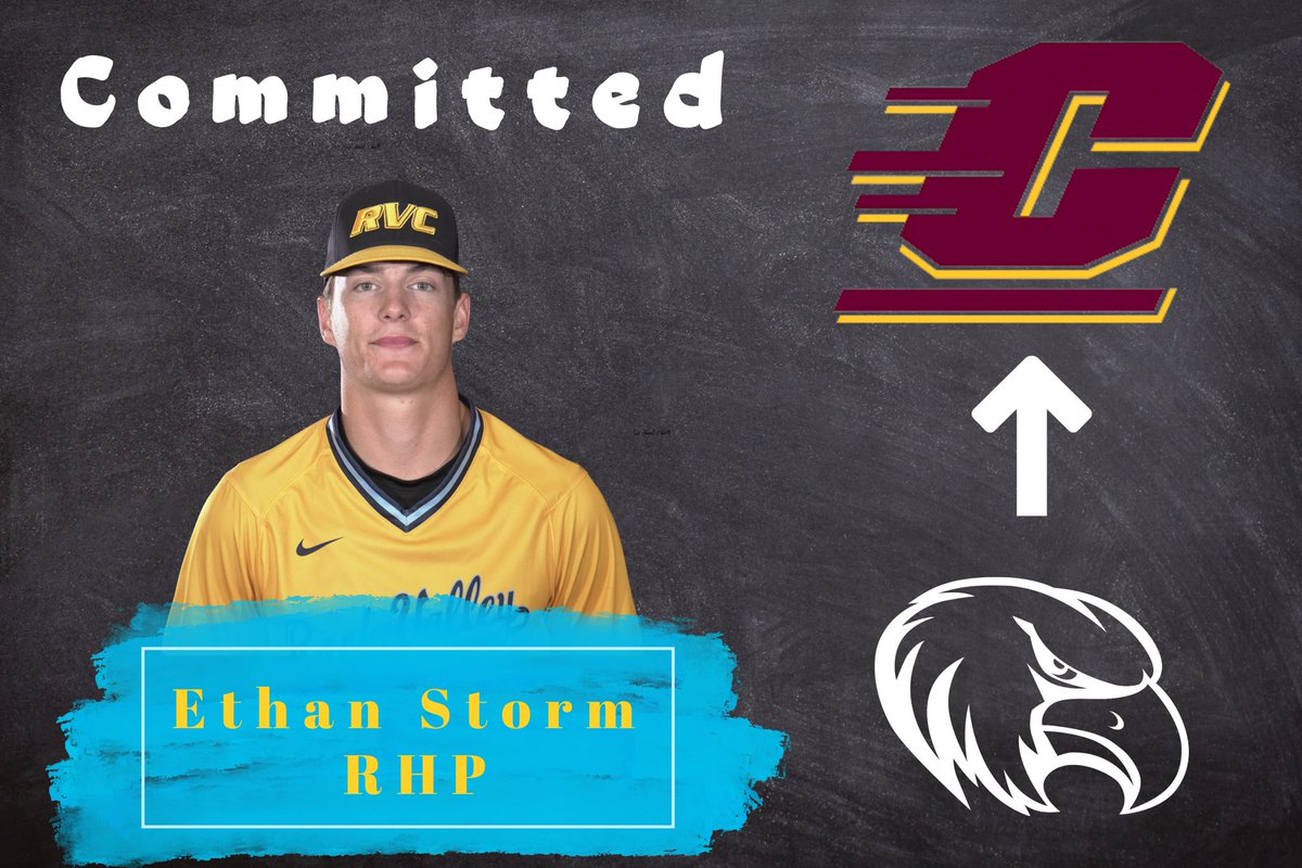 Congratulations to #GoldenEagleBall <a href="/EthanStorm12/">Ethan Storm</a> on his commitment to <a href="/CMUBaseball/">Central Michigan Baseball</a> ! First one off the board!