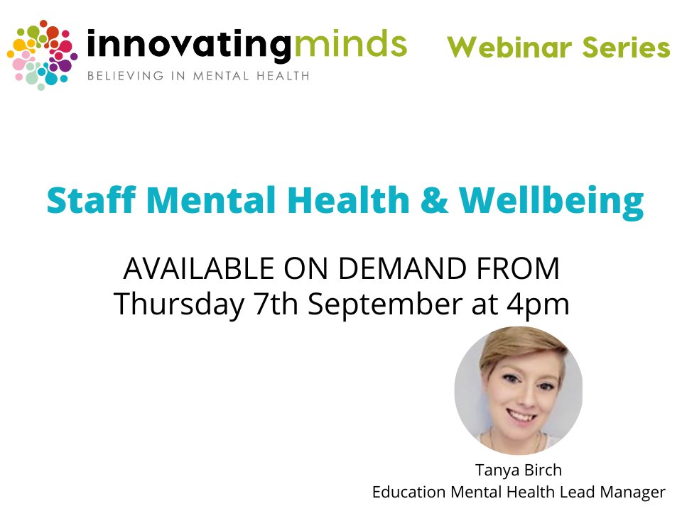 InnovatingM's tweet image. FREE webinar - available to download now!
➡️bit.ly/3OVOBji

#returntoschool #wholeschoolapproach #mentalhealth