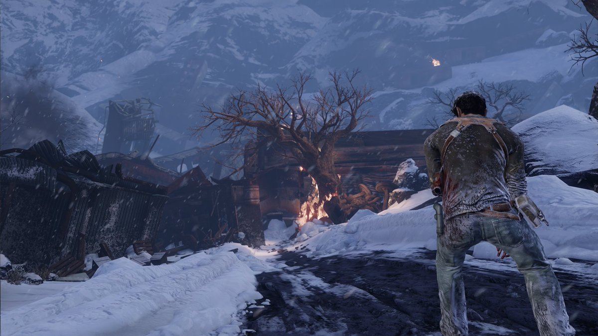 Naughty_Dog's tweet image. This is what happens when you compete with a psychopathic war criminal for a mythological gem stone.

#UNCHARTED2 #NDThrowback