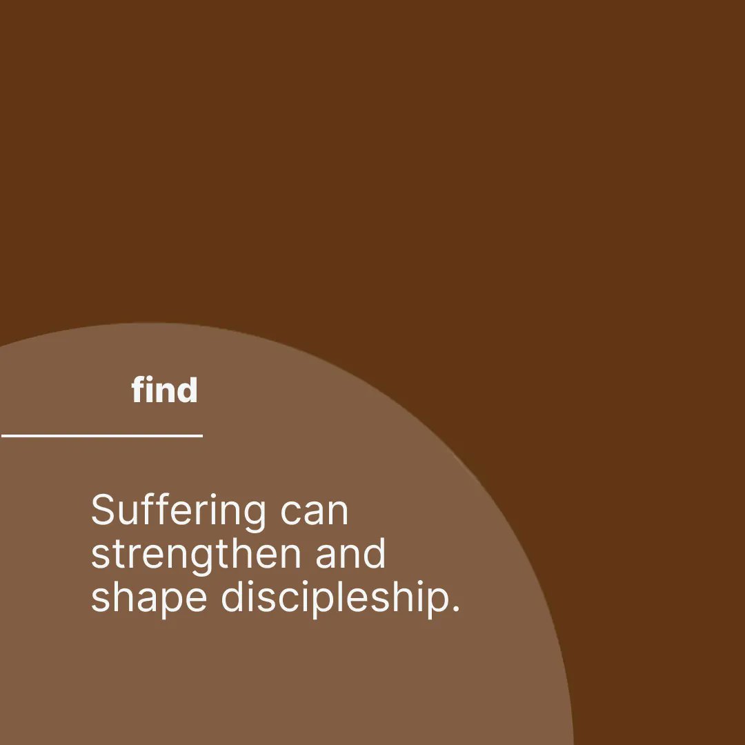 BiblicalT's tweet photo. Exploring the connection between suffering &amp; discipleship? 🌱
• See how suffering shapes the discipleship journey.
• Grab a seat in our free class! 🎥 https://t.co/mMfnwFLtKW 

#BibleTraining #BiblicalFluency #Biblelessons #Bibleteachings #ScriptureStudy https://t.co/1ihx8m6dgM