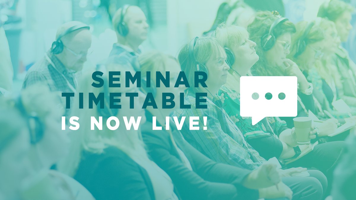 Want to see the line-up for the LANDSCAPE 2023? The timetable is live!

 Click the link in bio to see the full schedule.  Register to attend the exhibition and all seminars for FREE!
