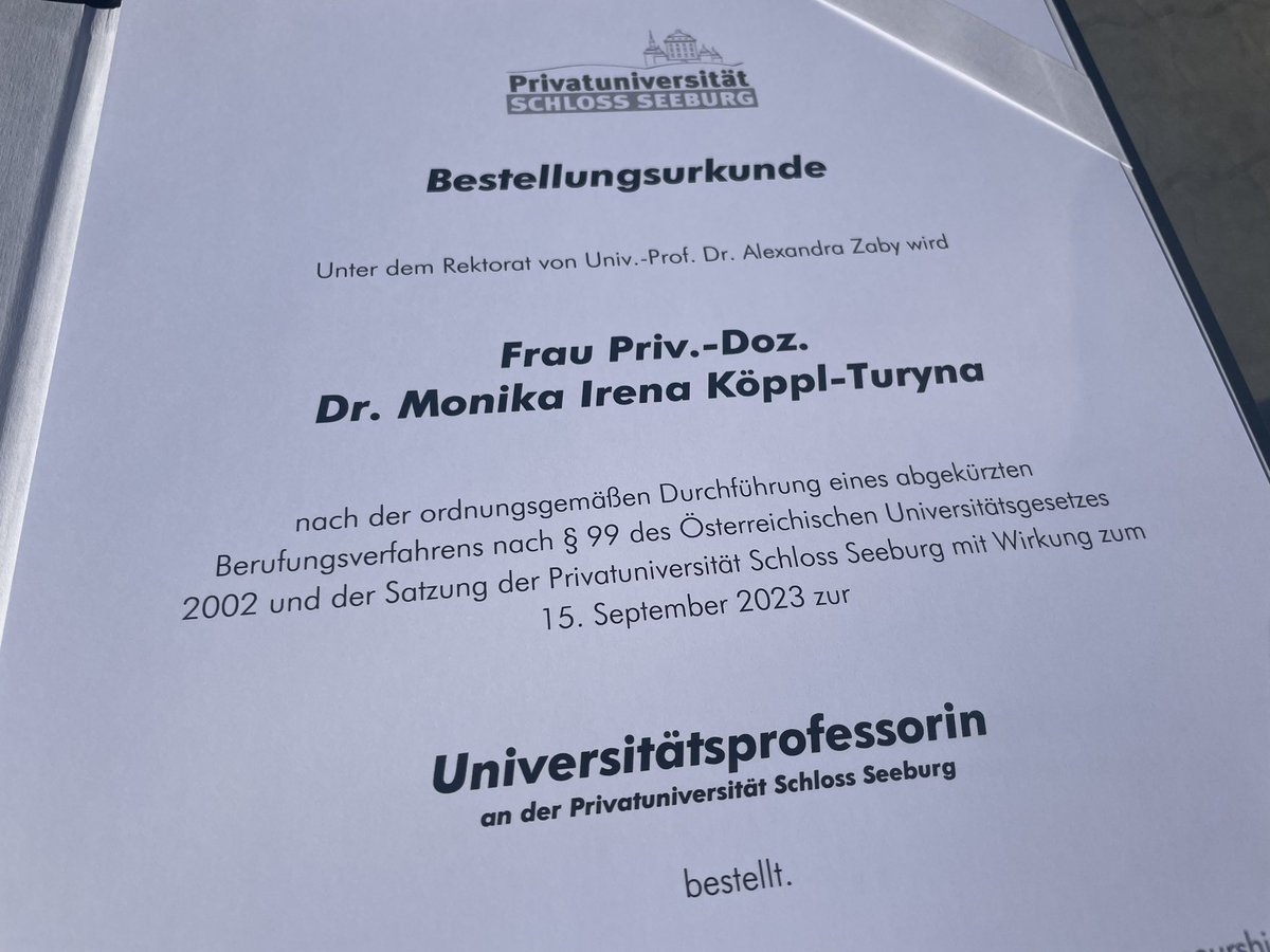 Prof. Monika Köppl Turyna tweet media