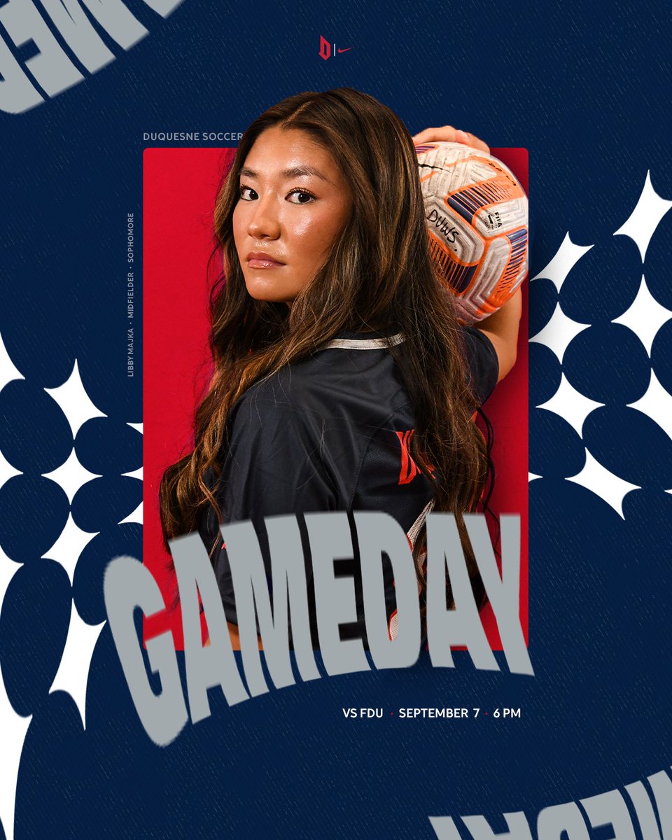 DuqWSoccer's tweet photo. Get your game face on! 😤

⚽️: vs FDU
🕕: 6PM
🏟️: Rooney Field
📊: https://t.co/O4kdNYYZIe
💻: ESPN+ ➡️ https://t.co/i1B6VqB3On

#GoDukes https://t.co/xVcjze6ftD
