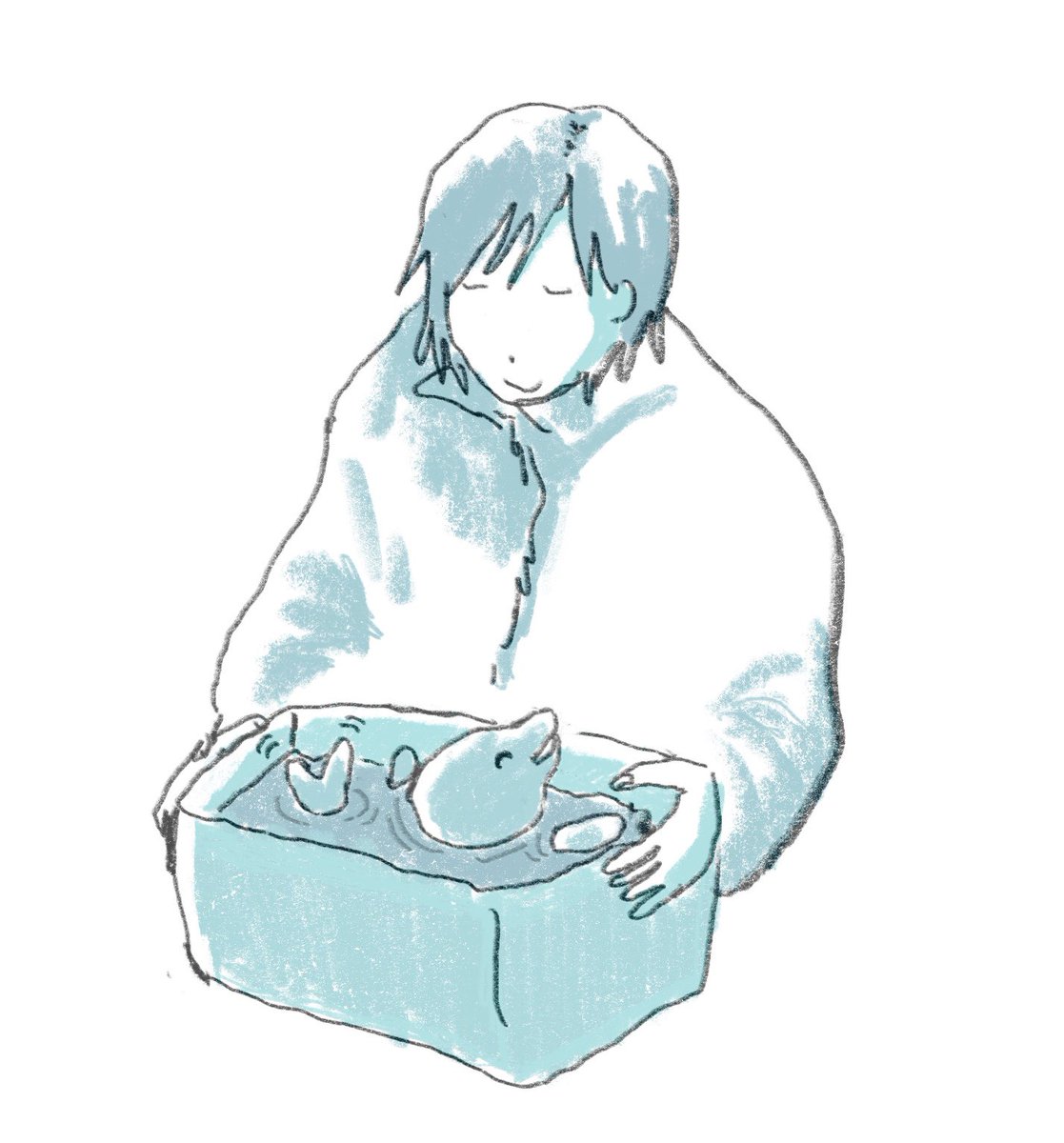 「」|ふじい/コミティアW34aのイラスト