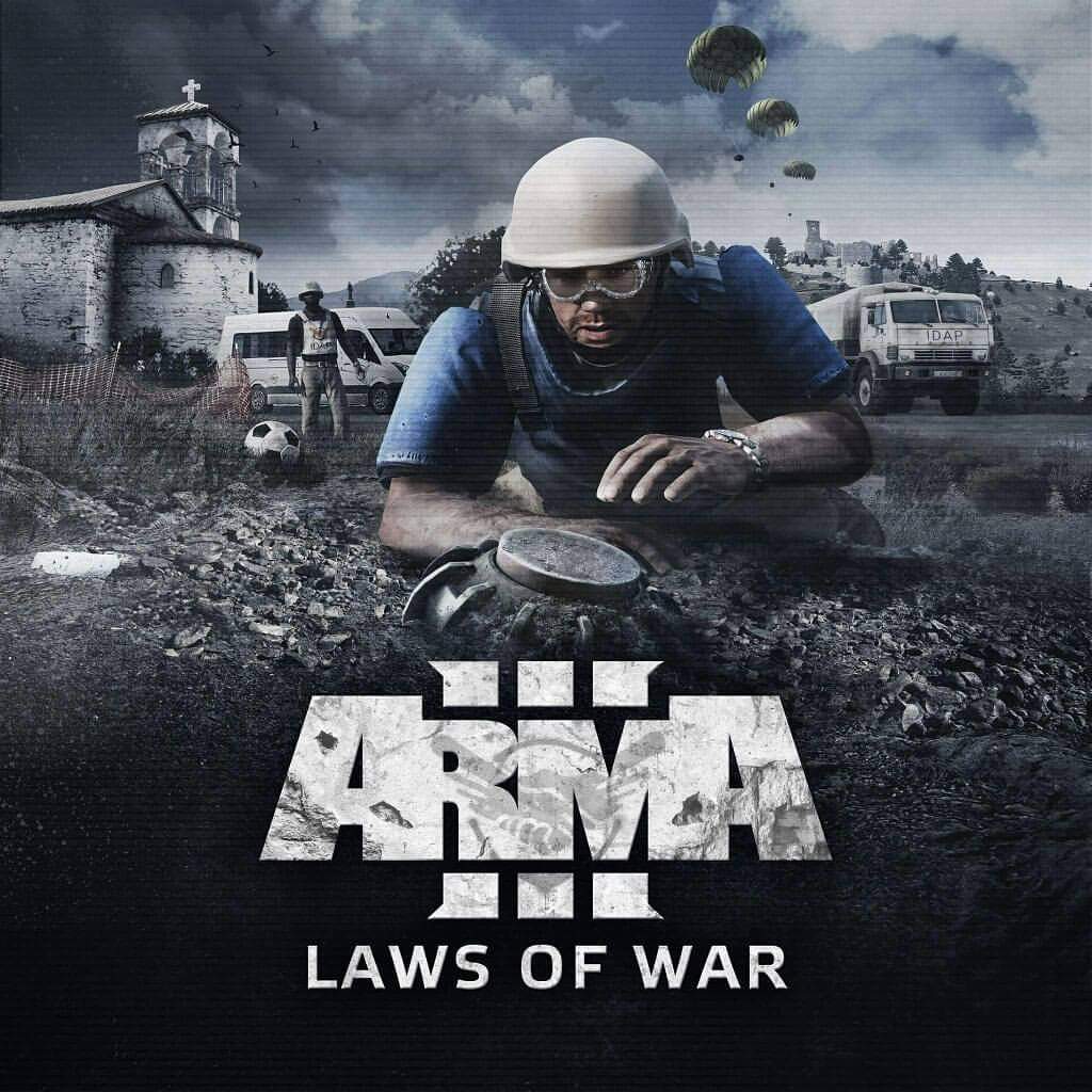 A3_Melle's tweet photo. ALREADY 6 YEARS AGO! #Arma3 #Arma3LawsOfWar #10YearsOfArma3 @ICRC @ArmaPlatform #ProjectOrange🍊 #ICRC https://t.co/xYSp5L8efZ