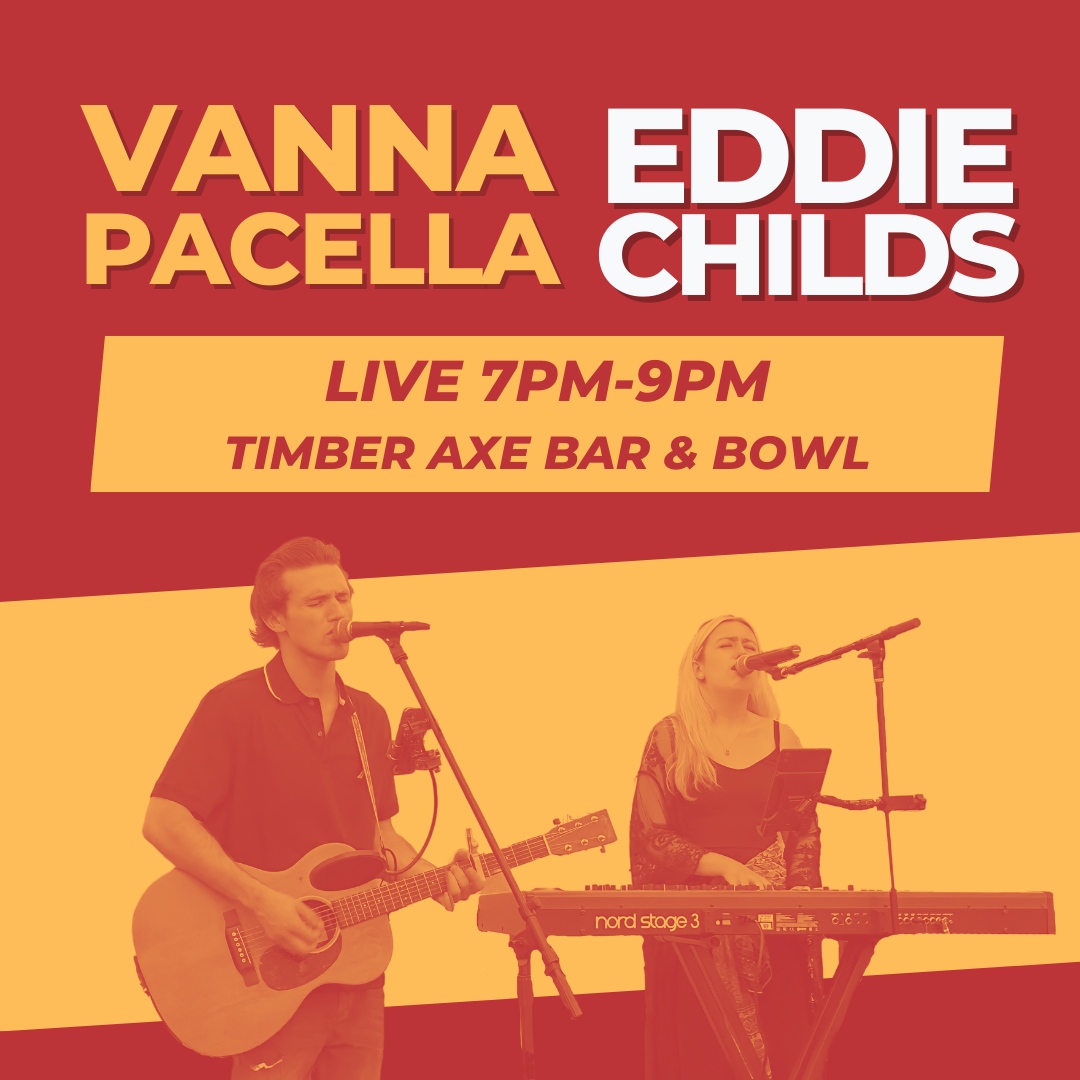 TimberAxBarBowl's tweet photo. Join us tonight from 7-9 PM for an exceptional live music experience featuring the talented Vanna Pacella and Eddie Childs. Don't miss out on this harmonious duo. 
•
•
#LiveMusic #EveningTunes #timberaxebarbowl #falmouth #music #entertainment #timber https://t.co/ckYmR0xEBn