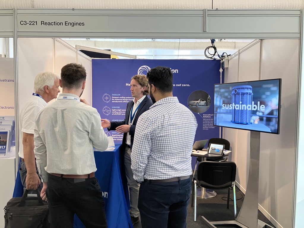 ReactionEngines's tweet image. It’s been a great two days at #LCV2023, showcasing our award winning thermal management tech. Thanks to all those who stopped by, and thank you 
@lcv_event for the great event! 

If you want to know more, visit reactionengines.co.uk/cenex-lcv-2023/ 

#MakingBeyondPossible