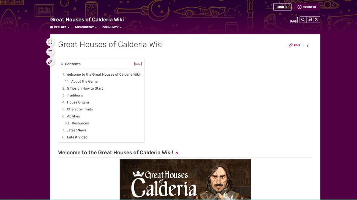 Great Houses of Calderia - 1.0 update out now! 👑 tweet media