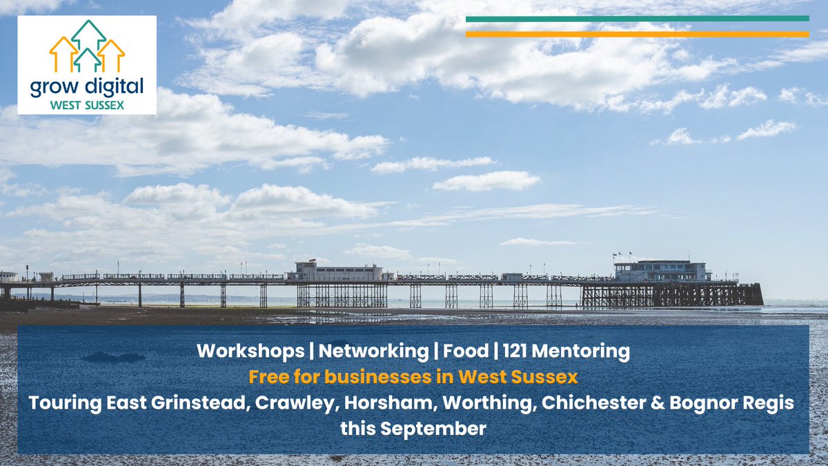 The_Track Bognor Regis (@thetrackbr) on Twitter photo Only 2 weeks until the Grow Digital programme kicks off here in #WestSussex.
We are very excited to be hosting the event right here at <a href="/theTrackBR/">The_Track Bognor Regis</a> on the 28th September.
Register via Grow Digital West Sussex - buff.ly/45uLJAB
#GrowDigitalWS #BusinessSupport
Only 2 weeks until the Grow Digital programme kicks off here in #WestSussex.
We are very excited to be hosting the event right here at <a href="/theTrackBR/">The_Track Bognor Regis</a> on the 28th September.
Register via Grow Digital West Sussex - buff.ly/45uLJAB
#GrowDigitalWS #BusinessSupport
