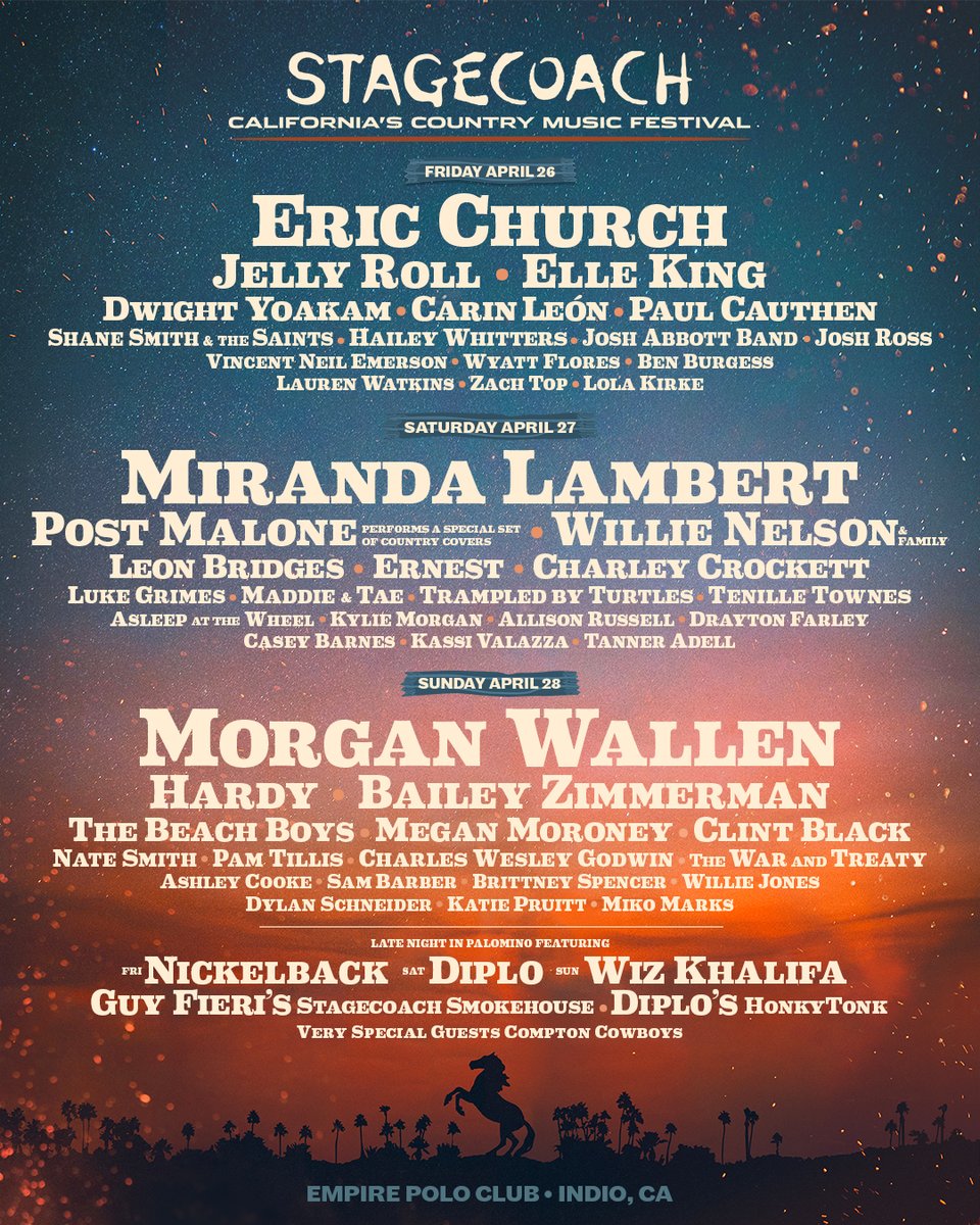 Clint_Black's tweet photo. So excited to announce I'll be seeing y'all at @Stagecoach 2024! Get the gang and grab your passes 9/15 at 11am PT https://t.co/bZbRl2F0kj