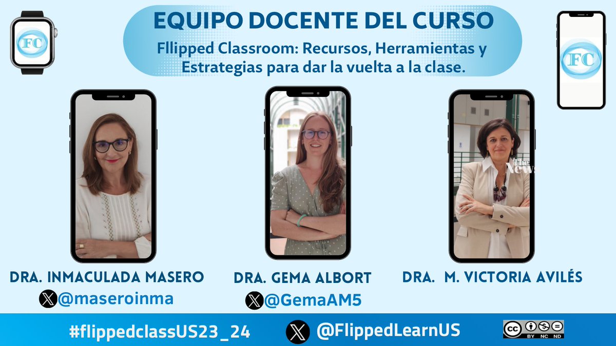 Flipped Classroom US (@flippedlearnus) on Twitter photo 🗣️Extra!
Te recordamos que puedes matricularte hasta
📆 20/09 en el curso
💻 "Flipped Classroom" del <a href="/CFP_unisevilla/">CFP Univ. Sevilla</a> impartido por las profesoras de la <a href="/unisevilla/">Universidad de Sevilla</a> :
👩🏼💻Dra <a href="/maseroinma/">Imasero</a>
👩🏼💻Dra <a href="/GemaAM5/">Gema Albort-Morant</a> y
👩🏻💻Dra M Victoria Avilés
👉 cfp.us.es/cursos/fc/flip…
#flippedclassUS23_24 🗣️Extra!
Te recordamos que puedes matricularte hasta
📆 20/09 en el curso
💻 "Flipped Classroom" del <a href="/CFP_unisevilla/">CFP Univ. Sevilla</a> impartido por las profesoras de la <a href="/unisevilla/">Universidad de Sevilla</a> :
👩🏼💻Dra <a href="/maseroinma/">Imasero</a>
👩🏼💻Dra <a href="/GemaAM5/">Gema Albort-Morant</a> y
👩🏻💻Dra M Victoria Avilés
👉 cfp.us.es/cursos/fc/flip…
#flippedclassUS23_24
