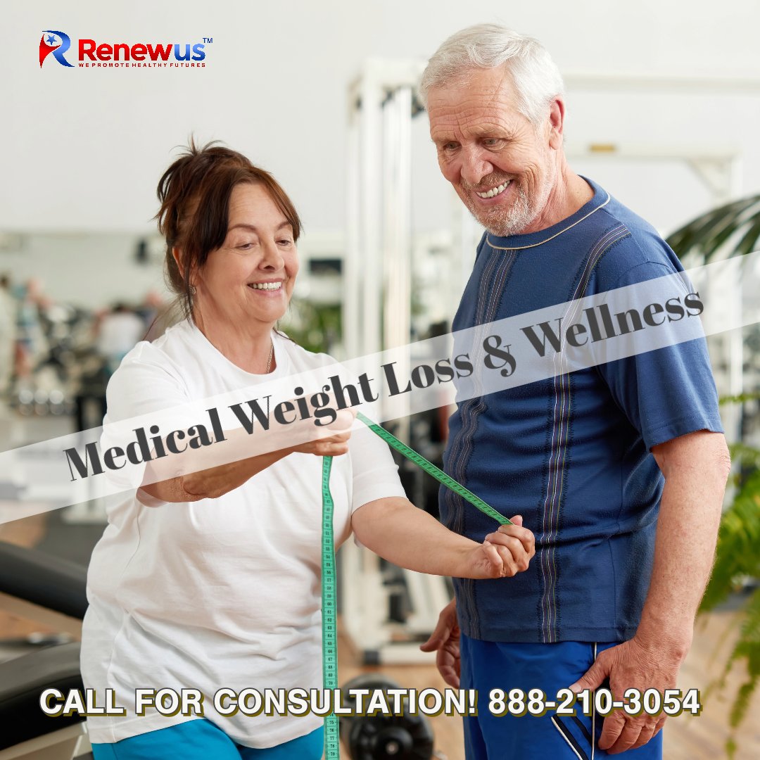 Slow metabolism, genetics, aging, food sensitivity, poor diet, lack of motivation. All of the above can be why you can't lose weight. Check out Renewus' customized, physician-guided weight management program. 888-210-3054 renewus.com