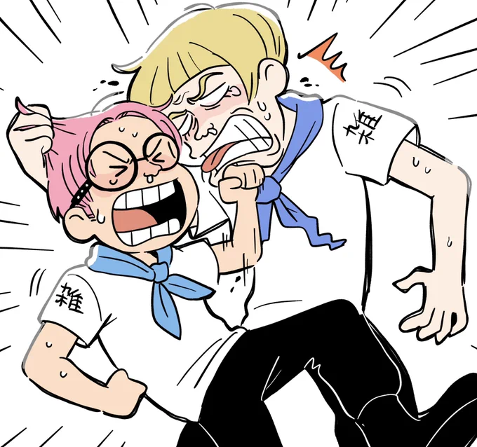 原作のワチャワチャ雑用時代への気持ちも溢れてしまい描いた…