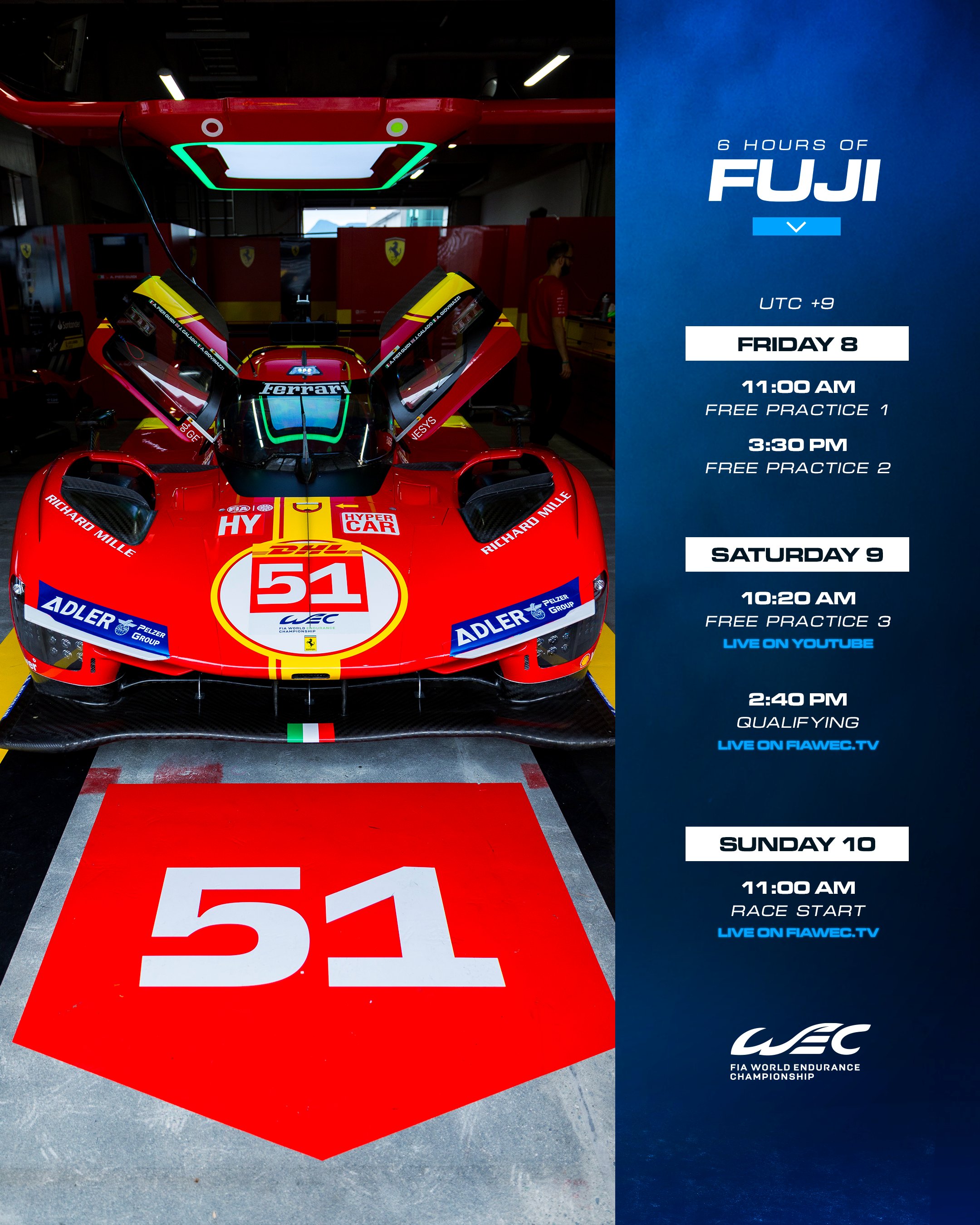 Everything you need to know about this weekend's WEC 6 Hours of Fuji 