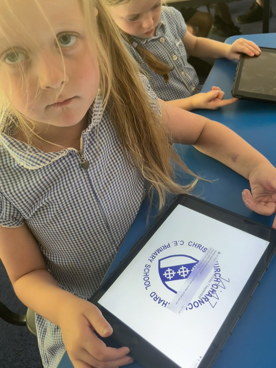 CCCRPrimary's tweet photo. Y1 have been learning how to use the school iPads today #cccrcomputing #cccry1 https://t.co/ZPvmedZJMO