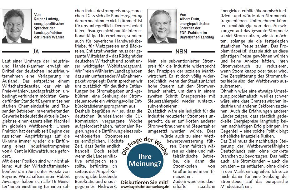 Bayerische Staatszeitung tweet media