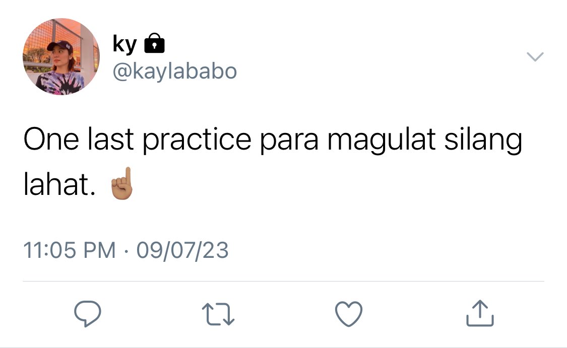 diesisyete's tweet photo. 238 🚥 week 14, friday PM

ano kaya sasayawin neto ni kikay https://t.co/LHTgYpy7hL