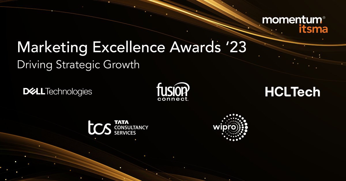 📣Announcing the 2023 Marketing Excellence Awards Finalists in the "Driving Strategic Growth" category! Join us in toasting the marketers at <a href="/DellTech/">Dell Technologies</a>, <a href="/FusionConnectSM/">Fusion Connect</a>, <a href="/hcltech/">HCLTech</a>, <a href="/TCS/">Tata Consultancy Services</a>, <a href="/Wipro/">Wipro</a>!🥂
bit.ly/MEA23pr
