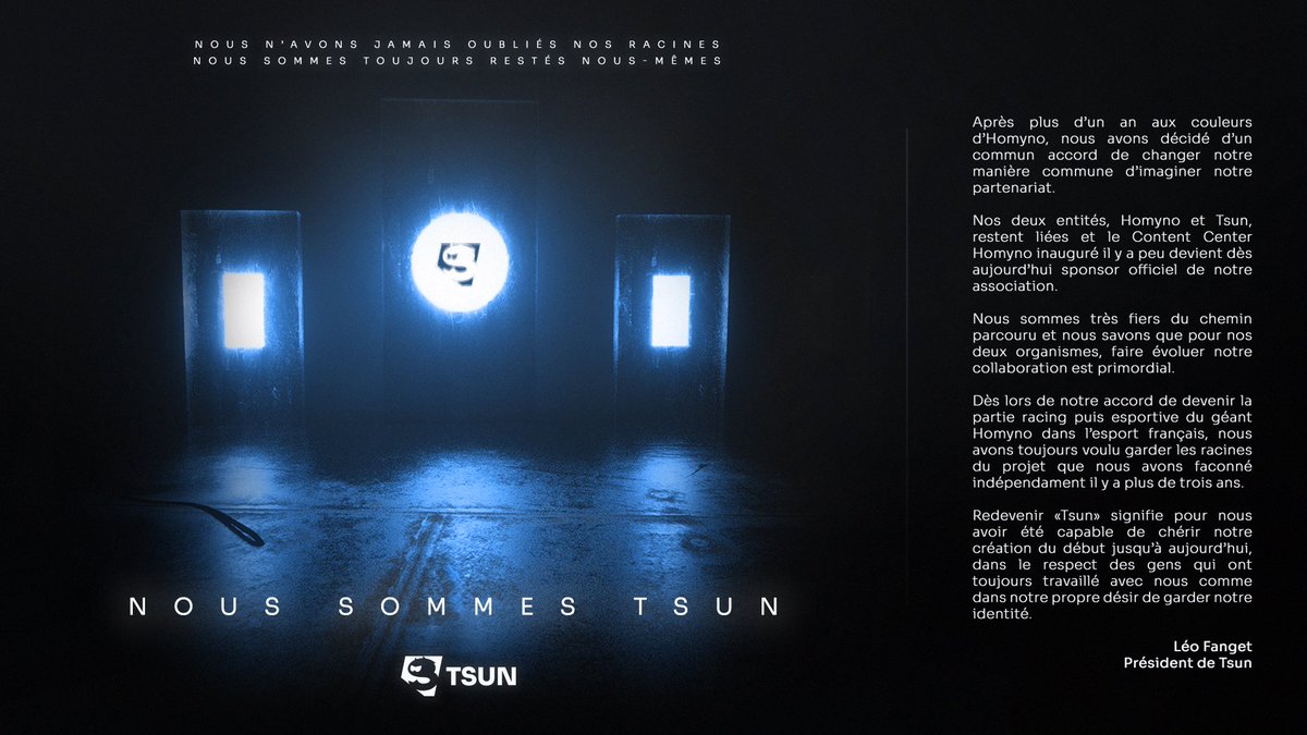 Communiqué officiel