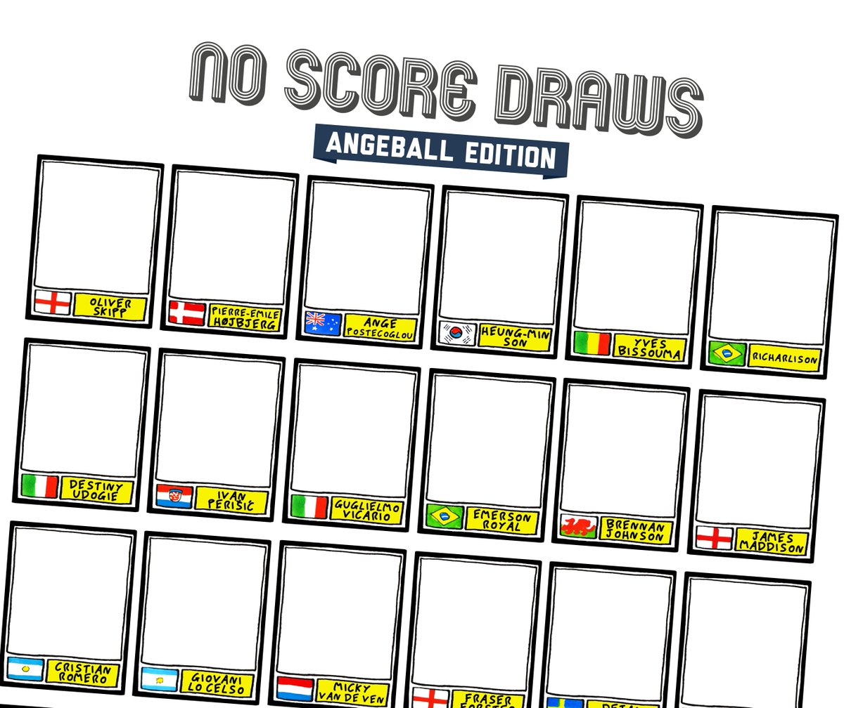 No Score Draws ✍️ (Alex & Sian - BOOK OUT NOW!) tweet media