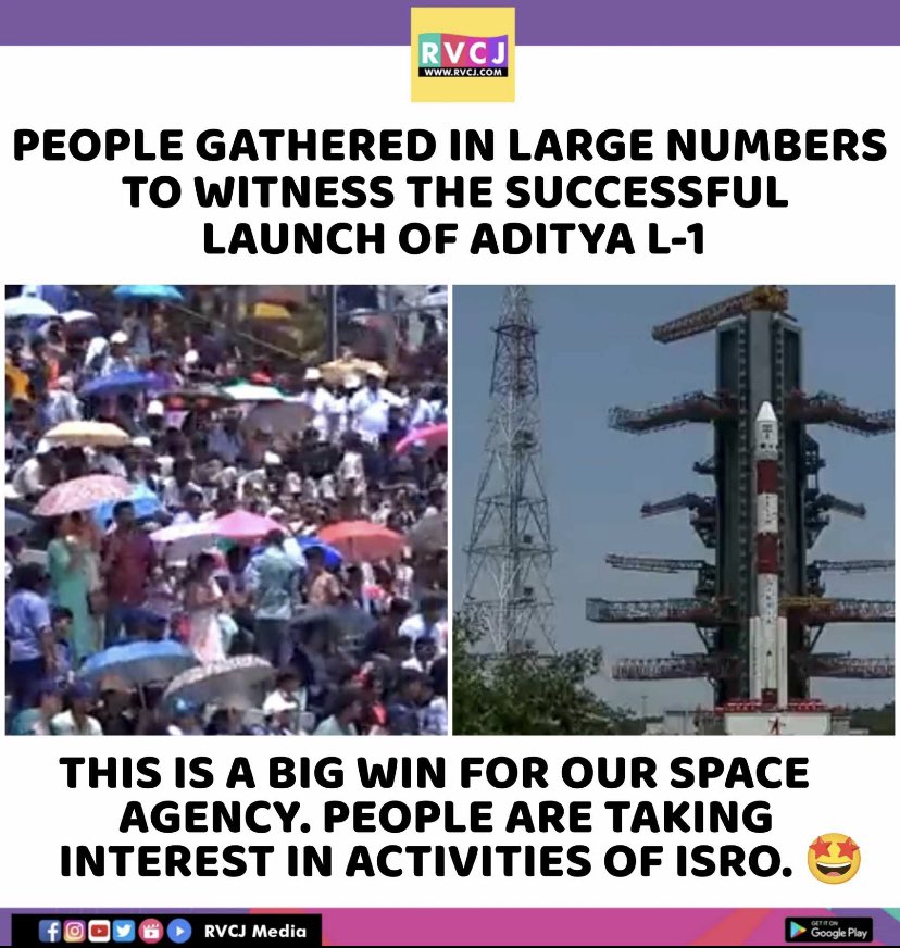tahir563713's tweet photo. Congratulations to @isro on the successful launch of #India first solar mission, #AdityaL1, from Sriharikota!
This remarkable achievement marks a significant milestone in India's space exploration journey. 🇮🇳
#AdityaL1
#AdityaL1Launch
#PrideForIndia https://t.co/6w1PIZP7Fa