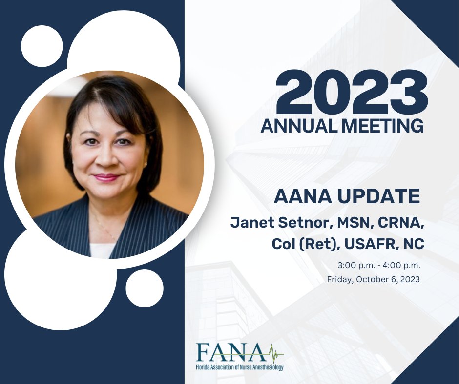 FLCRNA's tweet photo. https://t.co/EBdximBHxw
#fanaannualmeeting #2023events #sneakpeek #speakers #aana #eventprogram #crna #annualmeeting https://t.co/eBOYCEMX9T