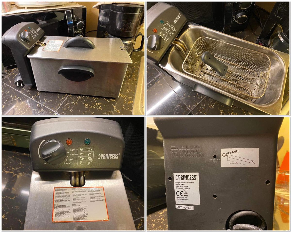 kthlnlrnn's tweet image. ‼️ FOR SALE ‼️
Used once only. We actually forgot we have this fryer. Working so well.
PHP 2,500
Loc: Mindanao Ave. QC
#forsaleph #forsale #sale