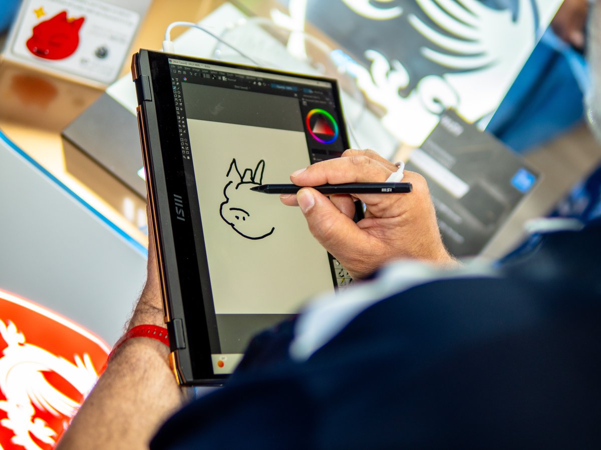 Rectron's tweet photo. MSI are showcasing some powerful tech at #RectronSummit

MSI's team are on sight to provide live demos, and expert insights while showcasing stunning displays and lightning-fast processors.

#TechSummit #ICT #Tech #AI #Future #MSI #Laptop https://t.co/L4KQWTlYUN