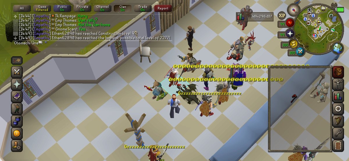 Empathy_OSRS's tweet photo. A big GZ to Ethan62890 on beconing the newest MAXED Empathy member! Big gz! https://t.co/dUlmFP4COe
