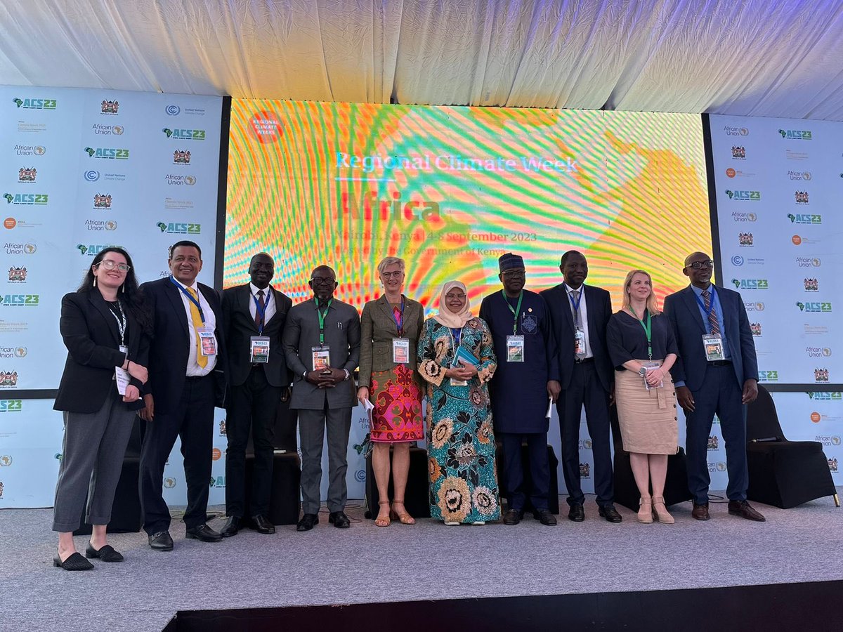 Privileged to represent  ⁦<a href="/ahunnaeziakonwa/">Ahunna Eziakonwa</a>⁩ on a panel addressing “Building Smart Urban Resilience in Africa through risk-informed development”. I applauded the UNDP-AUC-UN-Habitat partnership through the Joint Regional Program and advocated for more strategic partnerships