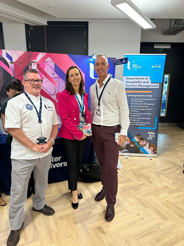 DrLauraWells's tweet photo. It was brilliant to meet so many prospective #culinaryarts #hospitality #tourism #events students at the first Open Day event #WeAreUU https://t.co/sQE9ZKPwp4
