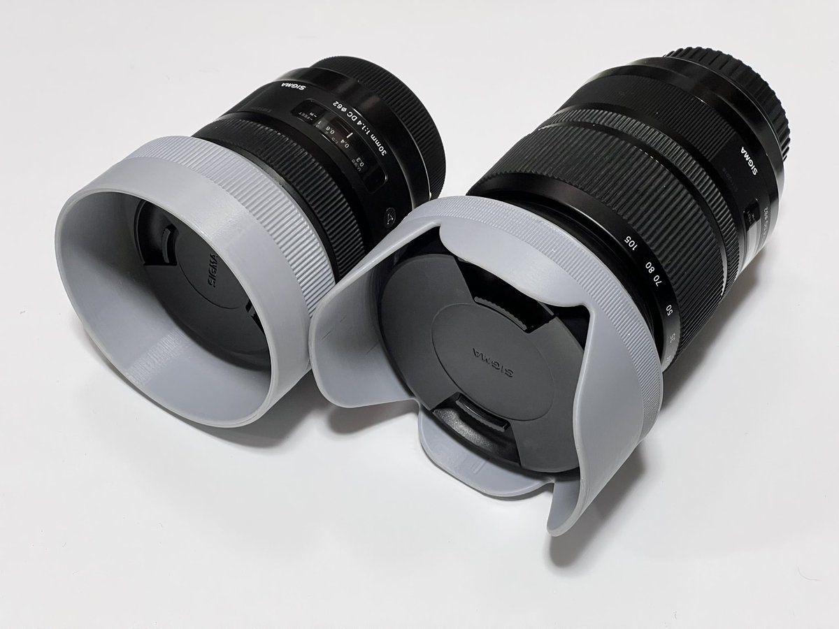 TOSAN621429231's tweet photo. #3Dプリンタで出力して一番役に立ってるもの

シグマの中古レンズ、買うたびフードゆるゆるなので作ってる https://t.co/gZ3gYLhQ5T
