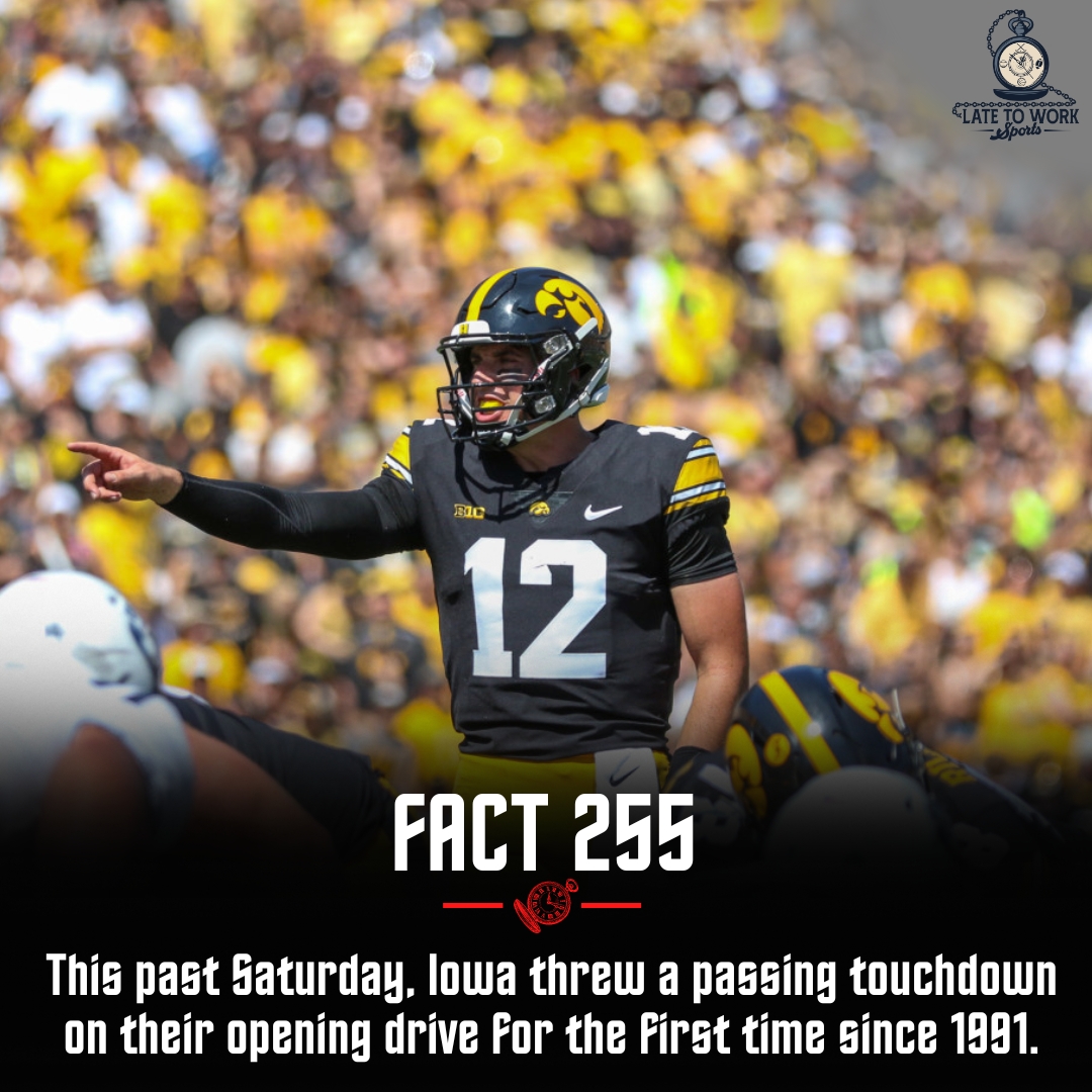 Stats for everything! #cfb #football #collegefootball #iowa #hawkeyes #iowahawkeyes #sports #facts #stats #latetowork #latetoworksports #sportspodcast #applepodcast #spotifypodcast #checkusout #season2 #gettingbetter #guesthosts #comeontheshow #letsgo #whatatimetobealive