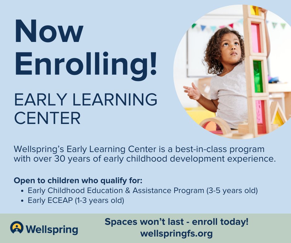Enrollment is open for 2023-2024, but space is limited!

The Early Learning Center (ELC) offers an early education program exclusively for children experiencing or facing homelessness. All ELC teachers are trained in social-emotional development and early childhood development.