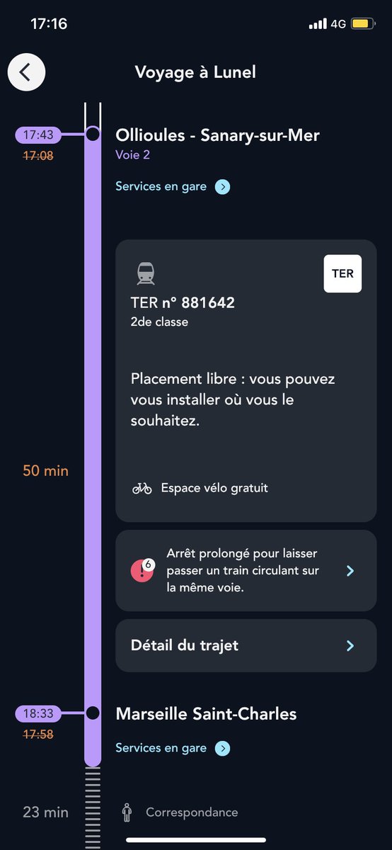 fatherlins's tweet photo. @TERSUD_SNCF Il y’a maintenant 35min de retard il est sur que je vais rater ma correspondance et le retard de mon train ne cesse d’augmenter donc même pas sure d’avoir le train de 19h23 qui va à Montpellier est-il possible de me faire rembourser le trajet? Ou l’échanger? https://t.co/d16pGN1BrO