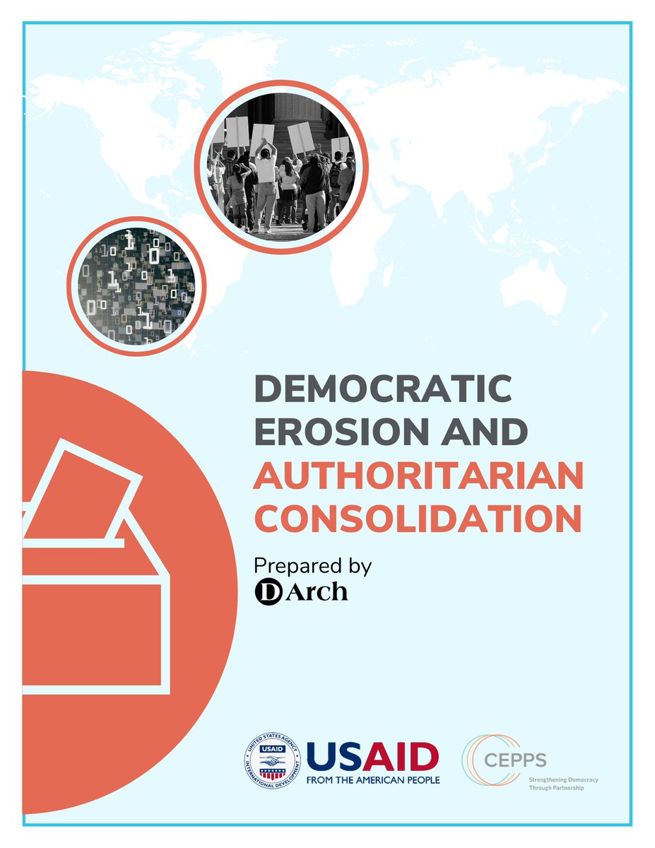NEW from CEPPS & our partner D-ARCH: While the number of liberal democracies continues to plummet, this newest research takes an extraordinary deep dive into the puzzling trend driving more and more nations towards autocracy. Read the latest findings here: bit.ly/482sFf9