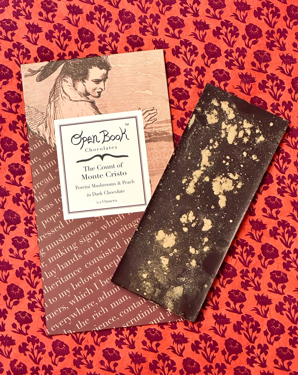 gegallas's tweet photo. 🎉NOW ON KICKSTARTER:

The Count of Monte Cristo &amp; One Thousand and One Nights CHOCOLATE BARS

🧵Link in thread!

#Kickstarter #TheCountofMonteCristo #AlexandreDumas #OneThousandandOneNights #BookTwitter #booktwt #SmallBusiness #Chocolate #BeanToBar #Handmade #WritingCommmunity https://t.co/qjl75FFkGX