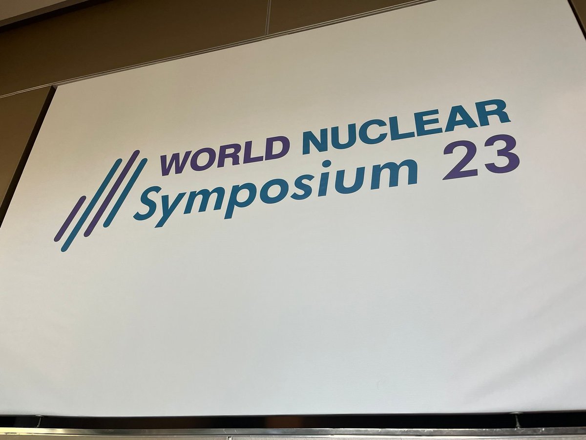 President and CEO <a href="/JordanPTrimble/">Jordan Trimble</a> is attending the World Nuclear Symposium in London this week! 

Leaders and advocates gather together to discuss the importance of #NuclearEnergy as the world begins to transition its energy systems away from fossil fuels towards low-carbon,