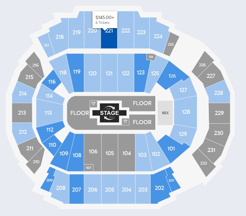 TylerJayCurtis's tweet photo. TO BE CLEAR: This ain't your fault. Here's the real numbers, these are the cheapest seats at each level you can get for the CHI Center in Omaha on Monday the 29th as of this a few moment ago when Spotify sent the "fan email" presale code.

Floor: $421 before fees
Mid Section: $245 before fees
Upper Level: $145 before fees