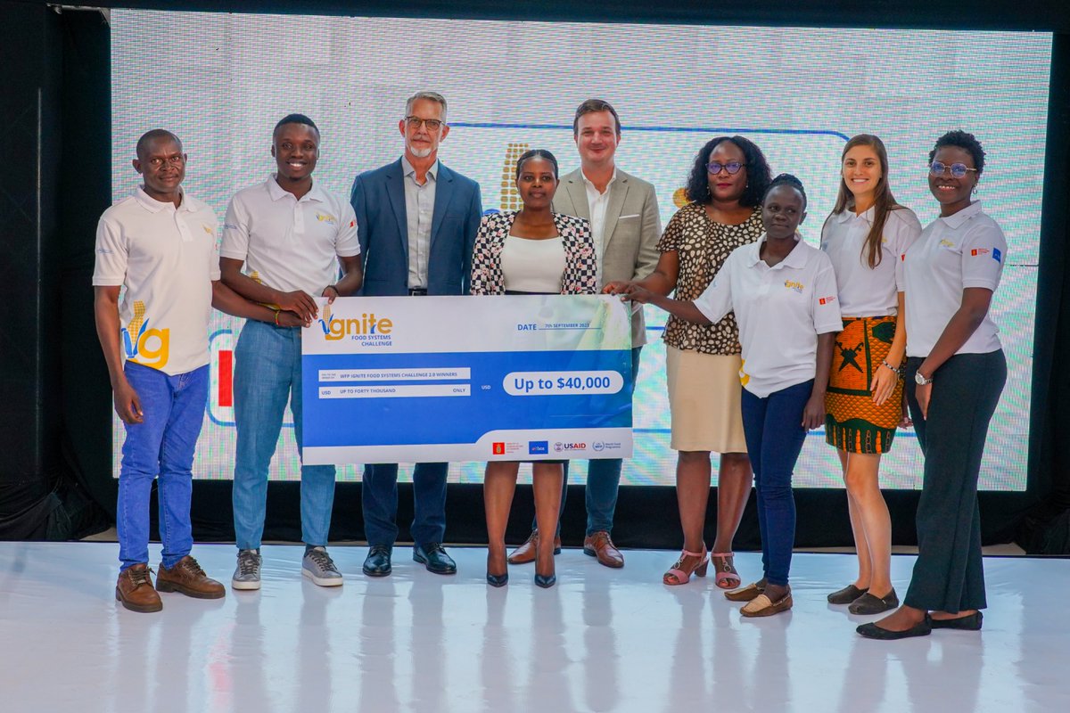 meygag61's tweet photo. And here are the winners of the #IgniteFoodSystems2
⚡️Eco-friendly energy
🍄Mushroom production
🌱Seed producer
👨🌾Agri-distributors
All committed to #ZeroHunger future in #Uganda!
@OutboxHub https://t.co/3wny2iln1z