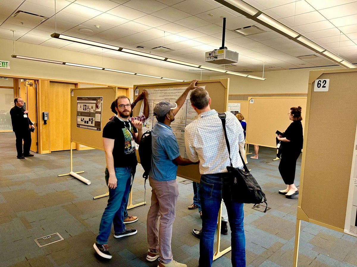 Vidyanand Sasidharan (@vidyanandsasi) on Twitter photo one poster, 8 hands to hang it. #CRC2023 kicks off and everyone is excited to share their scientific discoveries with their peers. Great job <a href="/StowersXroads/">Stowers Crossroads</a> for organizing such a wonderful event <a href="/ScienceStowers/">Stowers Institute</a>. Shriram <a href="/HalfmannLab/">Halfmann Lab</a> amazing presentation#researchtalks #scievents one poster, 8 hands to hang it. #CRC2023 kicks off and everyone is excited to share their scientific discoveries with their peers. Great job <a href="/StowersXroads/">Stowers Crossroads</a> for organizing such a wonderful event <a href="/ScienceStowers/">Stowers Institute</a>. Shriram <a href="/HalfmannLab/">Halfmann Lab</a> amazing presentation#researchtalks #scievents