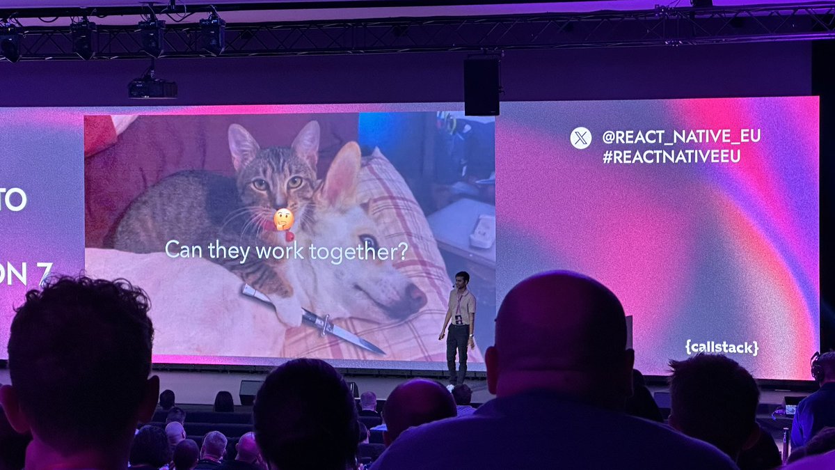 k4_b3_'s tweet photo. @satya164 this was too good 😂 cool stuff 💪#RNEU2023 https://t.co/vLEqomyunv