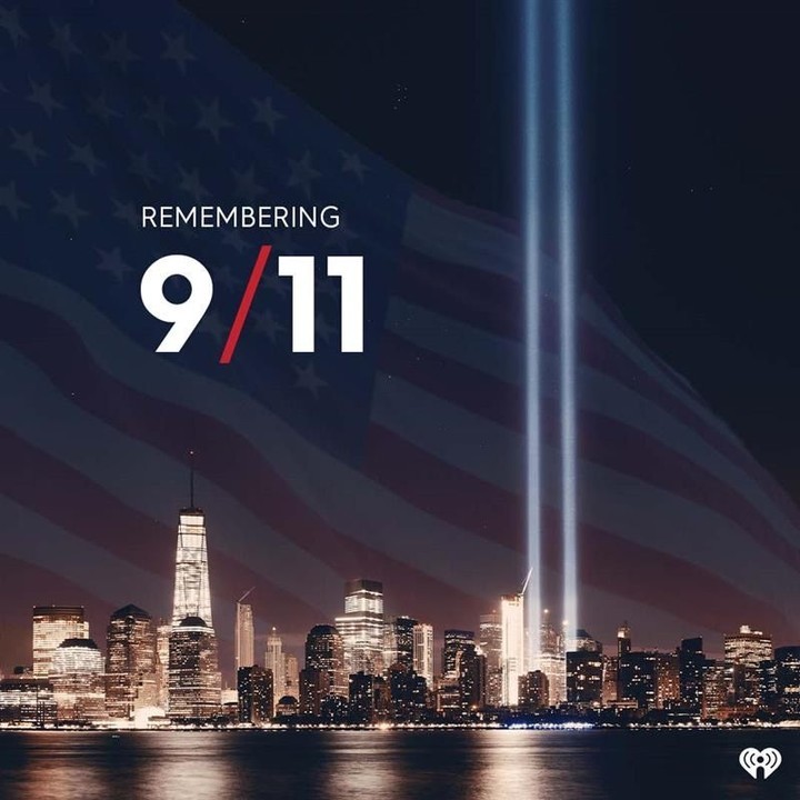 iHeartRadio's tweet photo. Today we honor the lives of those we lost on September 11th, 2001. #NeverForget ❤️🇺🇸 https://t.co/GVBHFS3Wz8